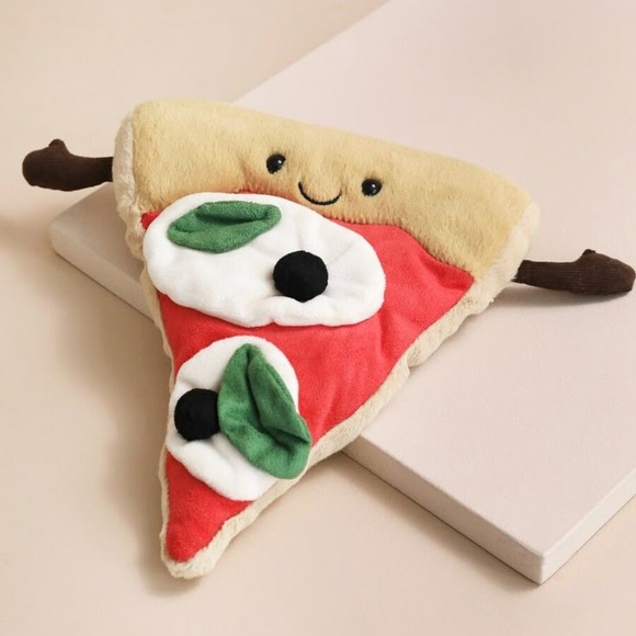Amuseables Slice Of Pizza Plush Toy NWT